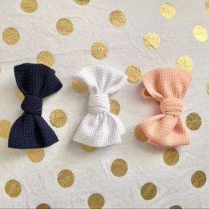 Set of 3 - Hair Bows